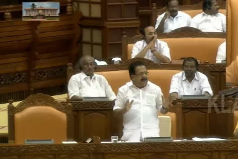 ramesh chennithala  ramesh chennithala against census  സെന്‍സസ്  സെന്‍സസ് നടപടികളില്‍ നിന്ന് സര്‍ക്കാര്‍ വിട്ടു നില്‍ക്കണം  രമേശ് ചെന്നിത്തല  kerala assembly latest news  trivandrum latest news