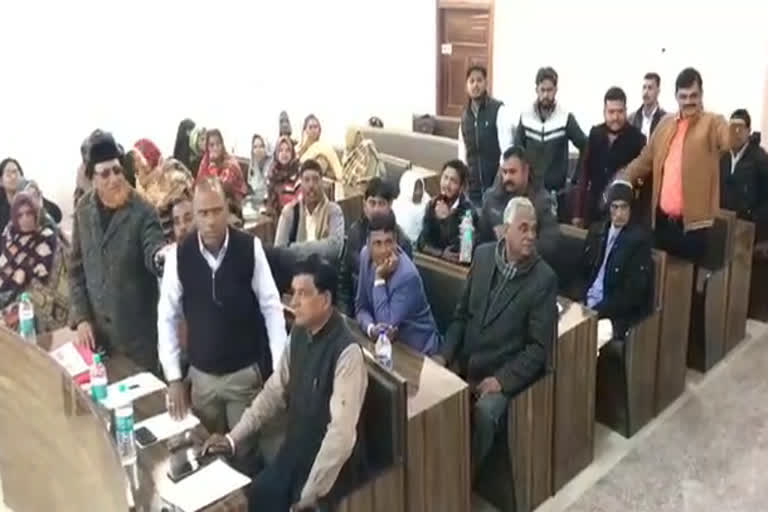 नगर परिषद बोर्ड की पहली बैठक,  First meeting of city council board,  चूरू की खबर,  churu news