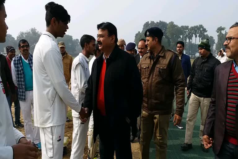 cricket match organized