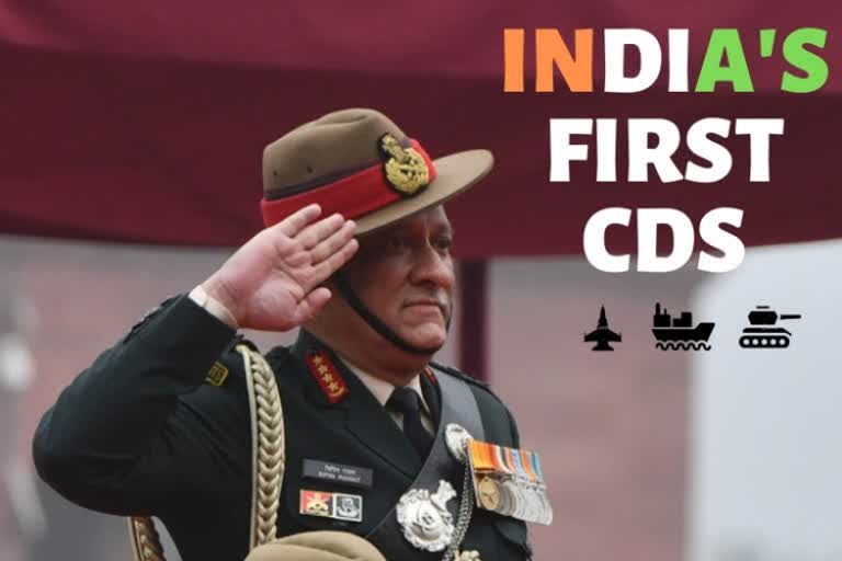 Chief Of Defence Staff Bipin ಮೊದಲ ಸಿಡಿಎಸ್‌ ಆಗಿ ಬಿಪಿನ್ ರಾವತ್ ಅಧಿಕಾರ ಸ್ವೀಕಾರ