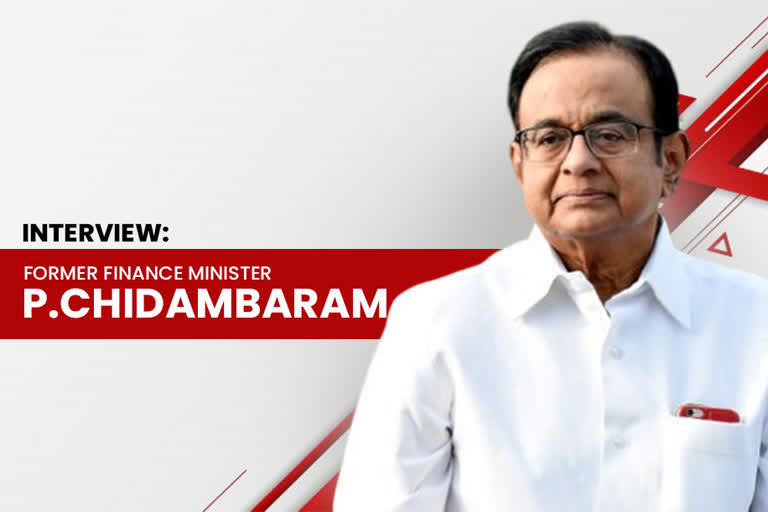 Ex-Finance Minister P Chidambaram