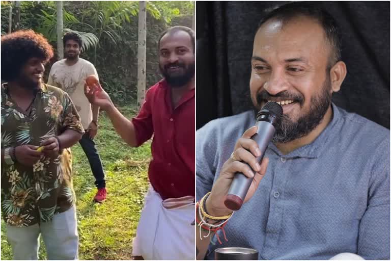 ജാഫർ ഇടുക്കി  തലയിൽ നിന്ന് അടക്ക എടുത്ത് സൗബിൻ മാജിക്  സൗബിൻ മാജിക്  സൗബിൻ ഷാഹിർ  ജിന്ന് സിനിമ  ജാഫർ ഇടുക്കി  Soubin shahir play a magic  shooting location of Jinnu  Jaffer Idukki  Soubin Shahir