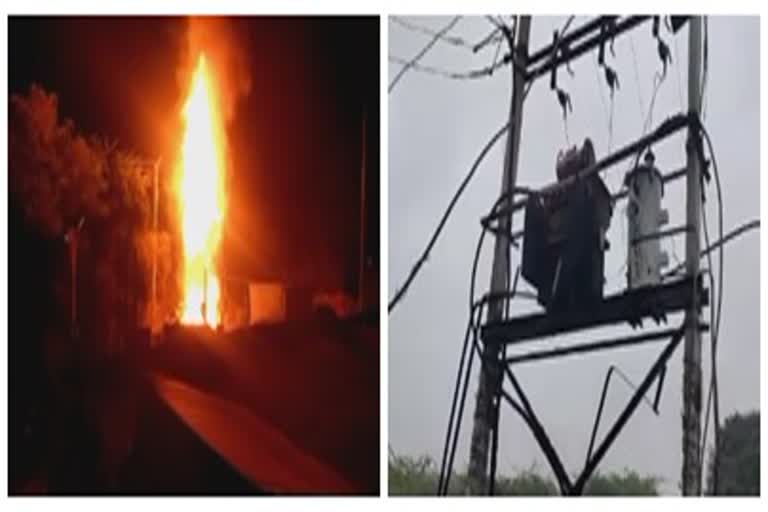 dp burnt in pandhra dhone village parbhani