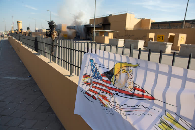 Militiamen withdraw from US Embassy but Iraq tensions linger