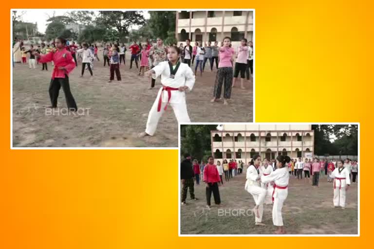 karate training for girls in Gondia Distric