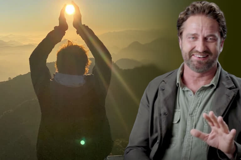 Gerard Butler in India