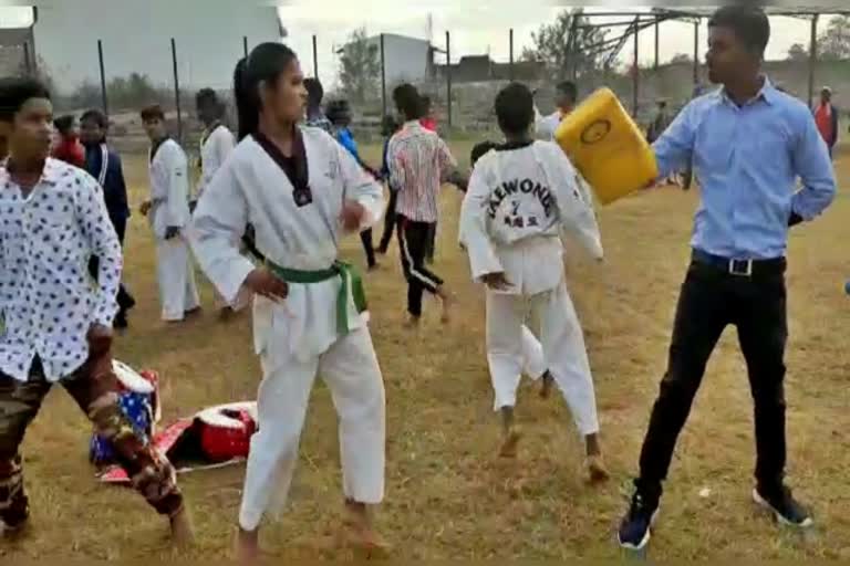 Taekwondo training camp organized in lohardaga