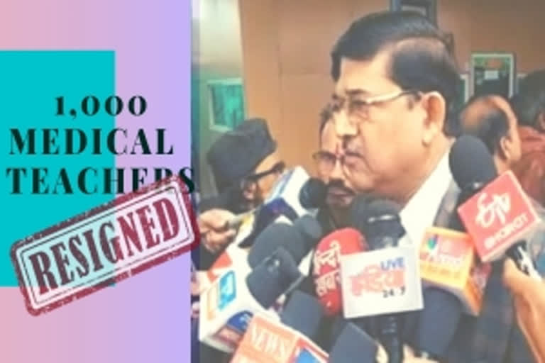 MP: 1,000 medical college teachers quit to press demands