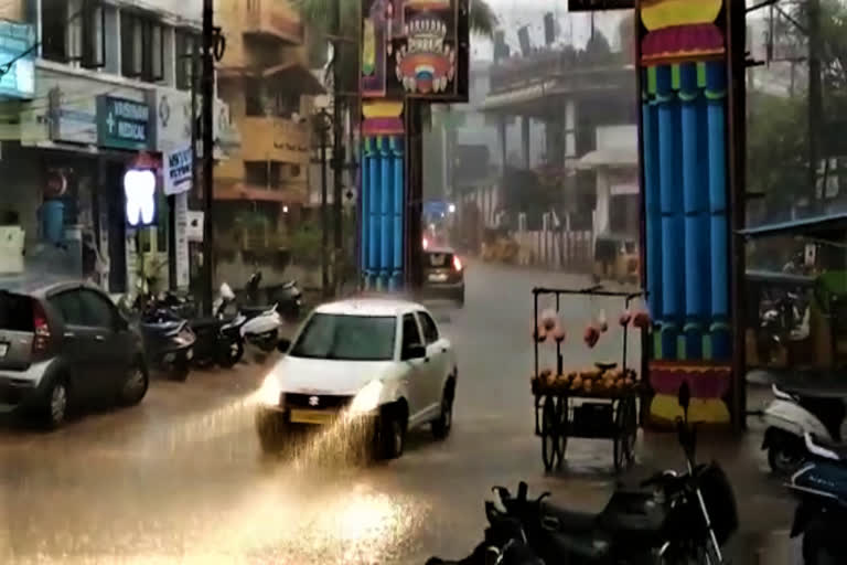 sudden rain in hyderbad in winter season