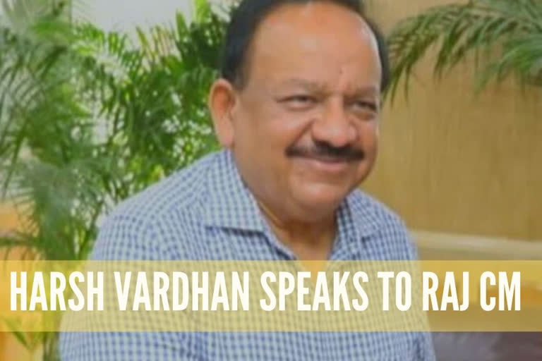 Harsh Vardhan speaks to Ashok Gehlot over Kota child death