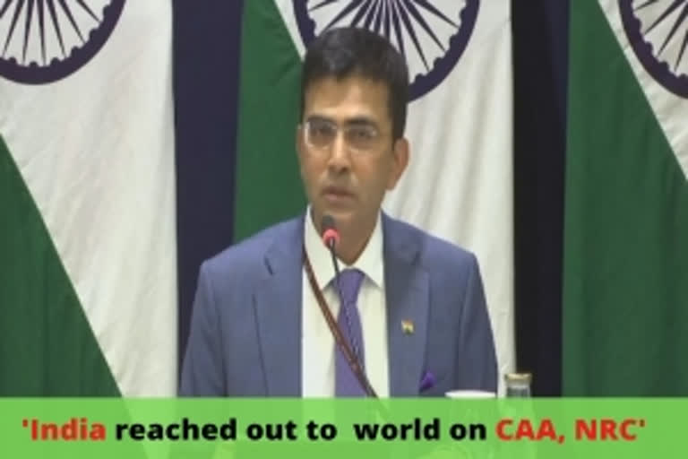 MEA Spokesperson Raveesh Kumar