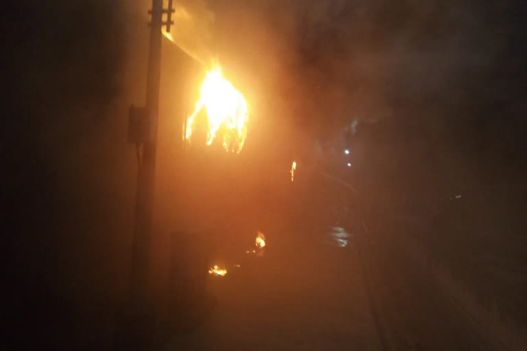 Rajasthan plastic factory fire