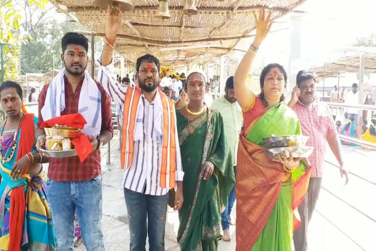 Blessed devotion to the medaram jatara at mulugu district