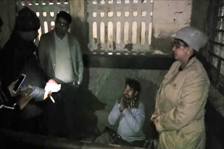 inspection of night shelters in Palwal