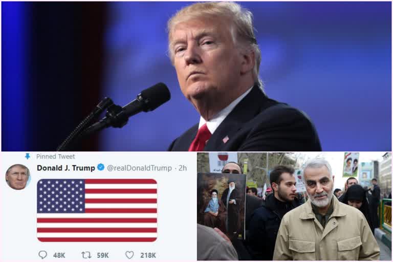 Pentagon  US government  Donald Trump  Qasem Soleimani  ഇറാന്‍ ഗാര്‍ഡ് തലവൻ  പെന്‍റഗൺ  ഖാസിം സുലൈമാനി