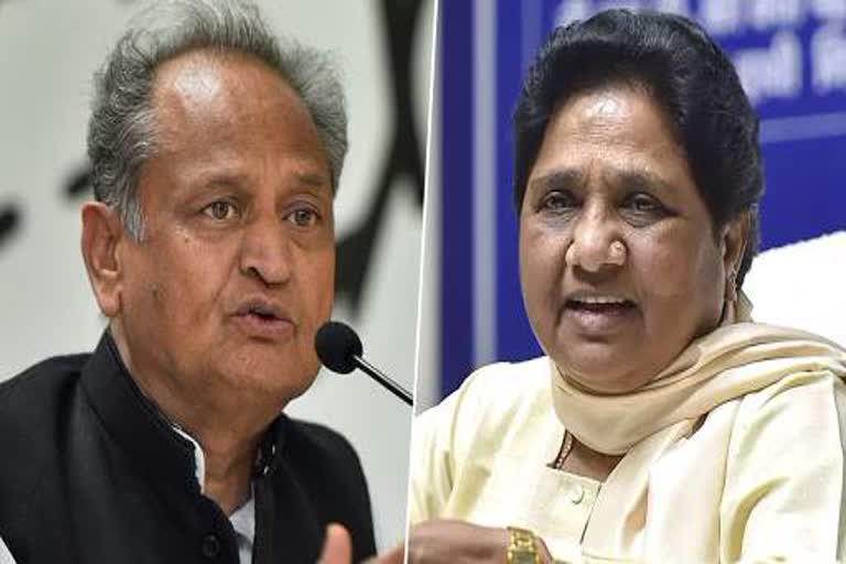 Mayawati tweet on cm ashok Gehlot, बसपा सुप्रिमो मायावती