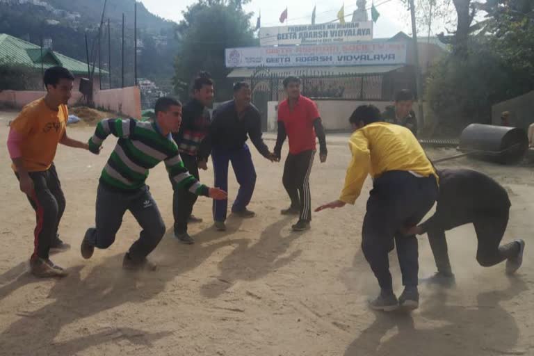 Divyang Kabaddi players did not get any help from the Himachal government