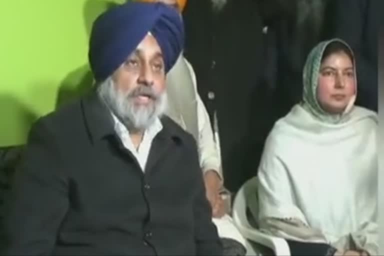 badal meet with rajoana sister, ludhiana news