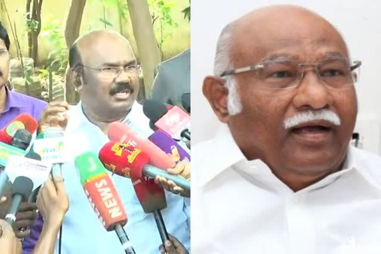 Minister Jayakumar Advice to ADMK former MP Anwar Raja