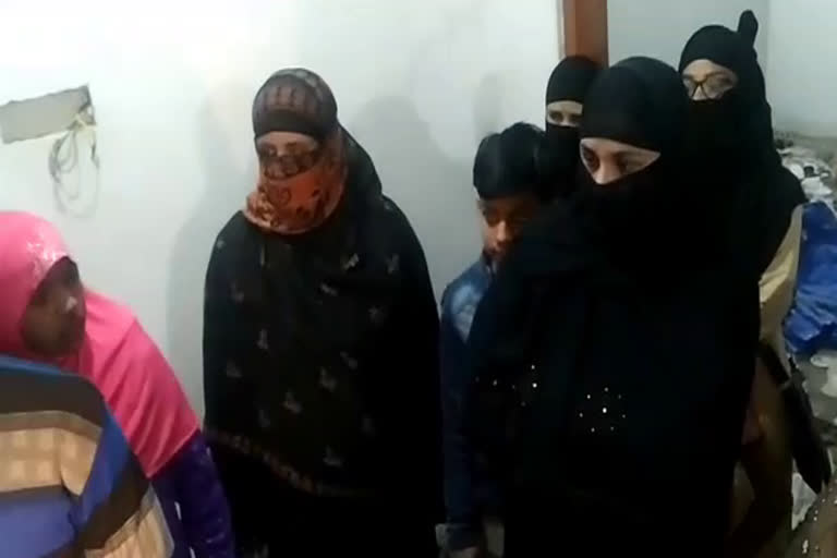 Muslim women accused