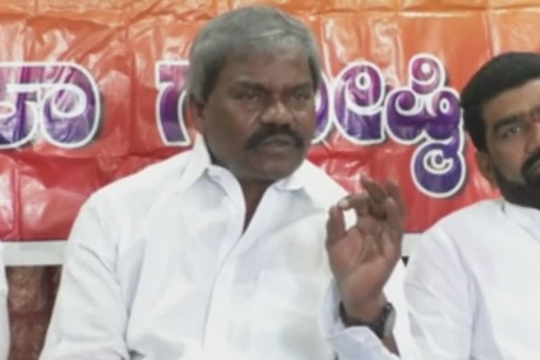 Holalkere MLA Chandrapappa demands for ministerial post