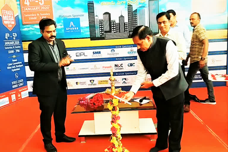 metro md nvs reddy starts eenadu property show