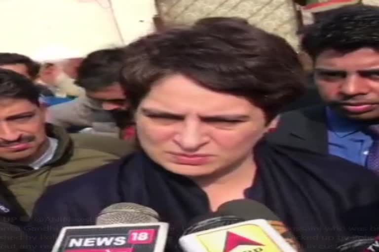 PRIYANKA GANDHI IN MUZAFFARNAGAR