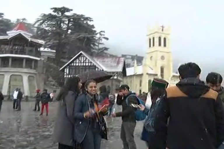 fresh snowfall in shimla