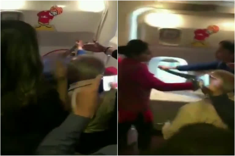 Passengers allegedly manhandle Air India cabin crew