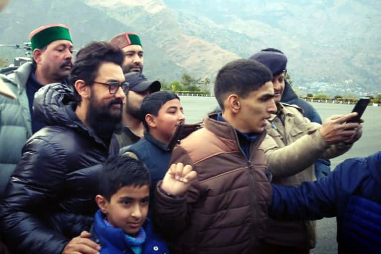 Aamir Khan arrives in Himachal to film Laal Singh Chaddha