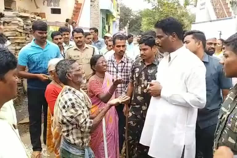 Nandikotkur MLA tour of municipal wards