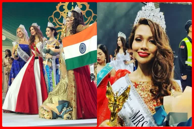 AMITA PANDA from INDIA crowned as Mrs.UNIVERSE 2019