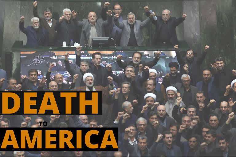 Iranian MPs chant 'death to America' in parliament