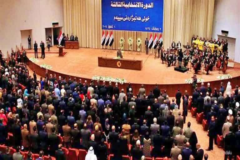 iraqi parliament to vote on us troop to move out from country