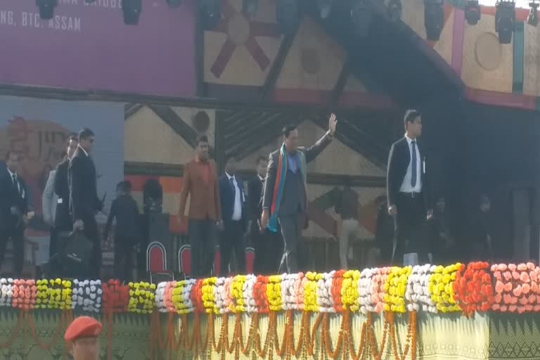 cm sarbananda sonowal visit dwijing festival in chirang