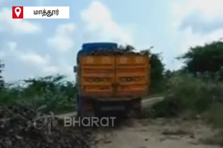 Pudukkottai, Chemical truck in the grip of the villagers