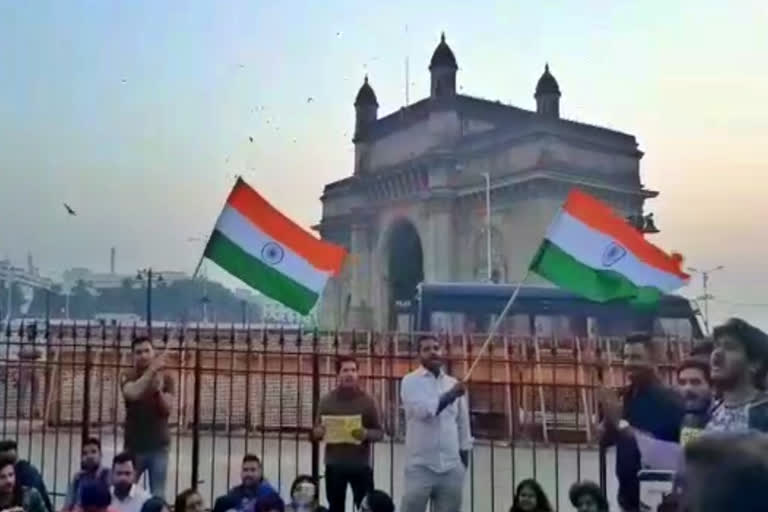 Student agitation in Mumbai