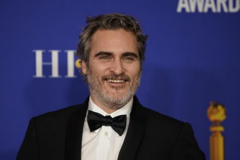 Joaquin Phoenix wins golden globe best actor award for Joker