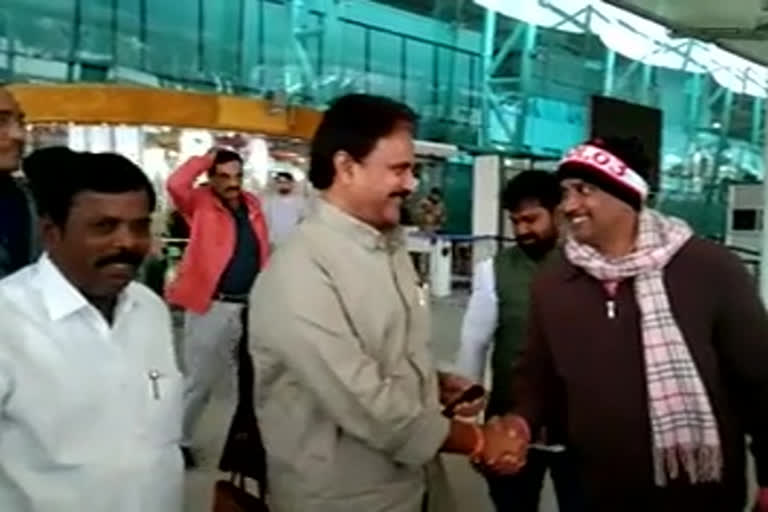 Andhar Pradesh government officials reached amritsar airport