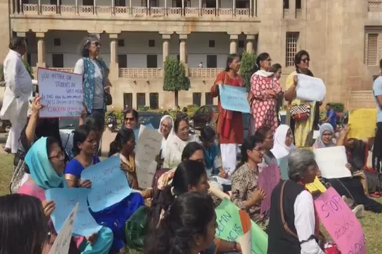 Expressions of solidarity with JNU students at Osmania University hyd