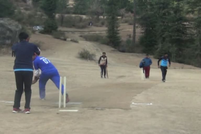 ricket competition ends in Kelvi Theog