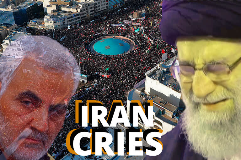 Iran cries