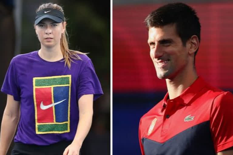 Djokovic, Sharapova