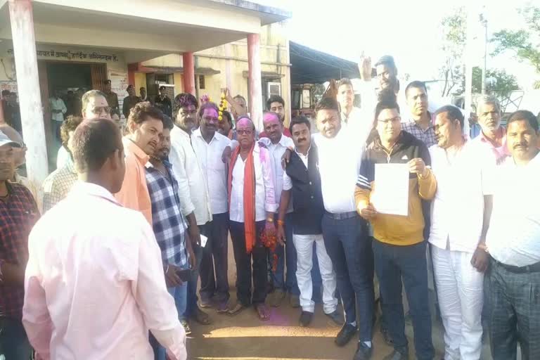 Re-elected President and Vice President for Abhanpur Nagar Panchayat