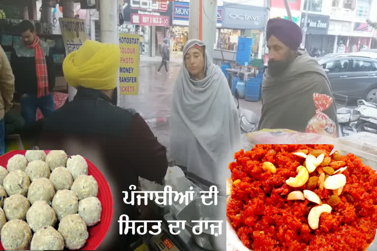 Punjabi's winter, khoa, gajarpaak