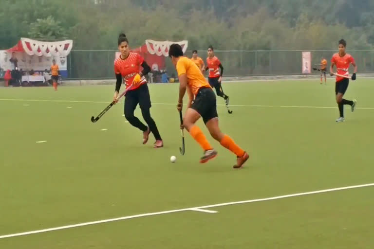 women hockey championship final in hisar