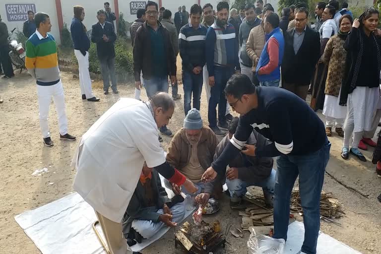 गीतानंद शिशु अस्पताल,  Geetanand Shishu Hospital,  सरकारी और निजी अस्पतालों में कार्य बहिष्कार,  Work outs in government and private hospitals