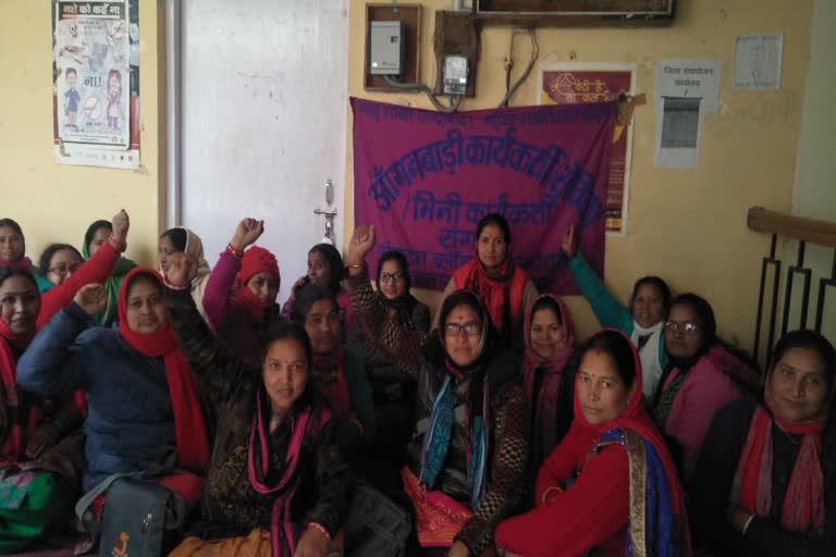 anganwadi workers