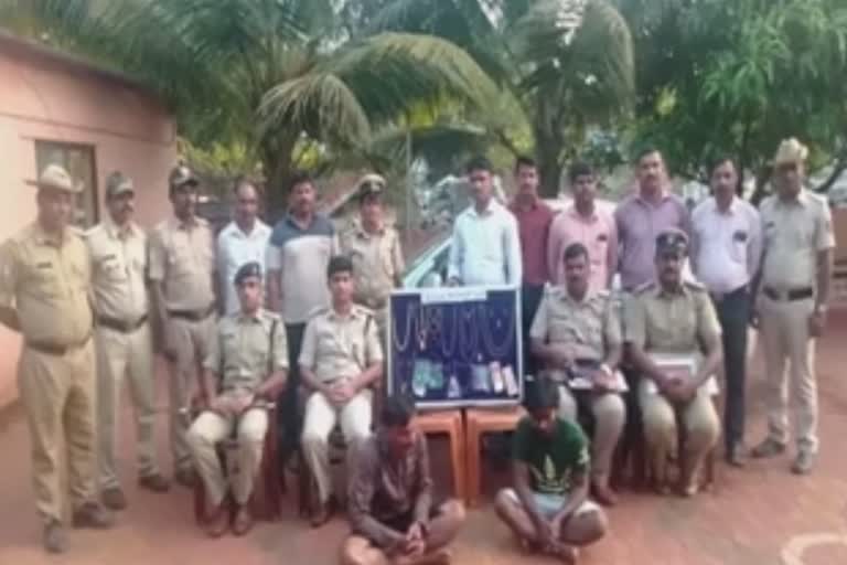 Arrest of two interstate thieves in Karwar