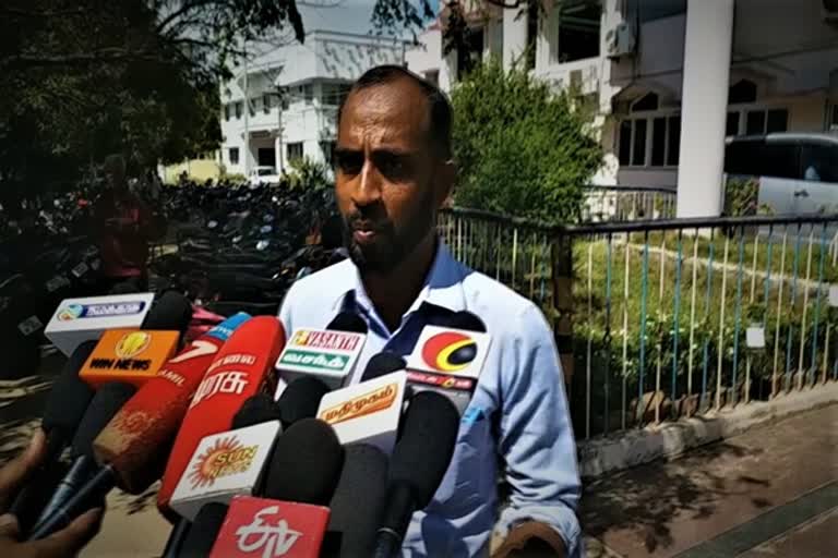 தூத்துக்குடி ரேஷன் அரிசி விவகாரம் ரேஷன் அரிசி விவகாரம் தூத்துக்குடி ரேஷன் அரிசி விவகாரம் மாவட்ட ஆட்சியரிடம் மனு Tuticorin Ration Rice Issue  Tuticorin Ration Rice Issue Pettion